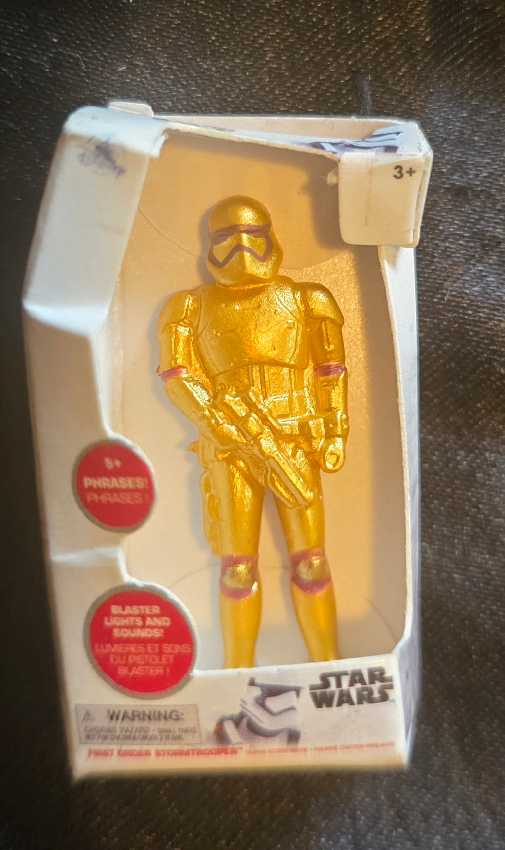 Storm trooper **ultra rare**gold  mini brand