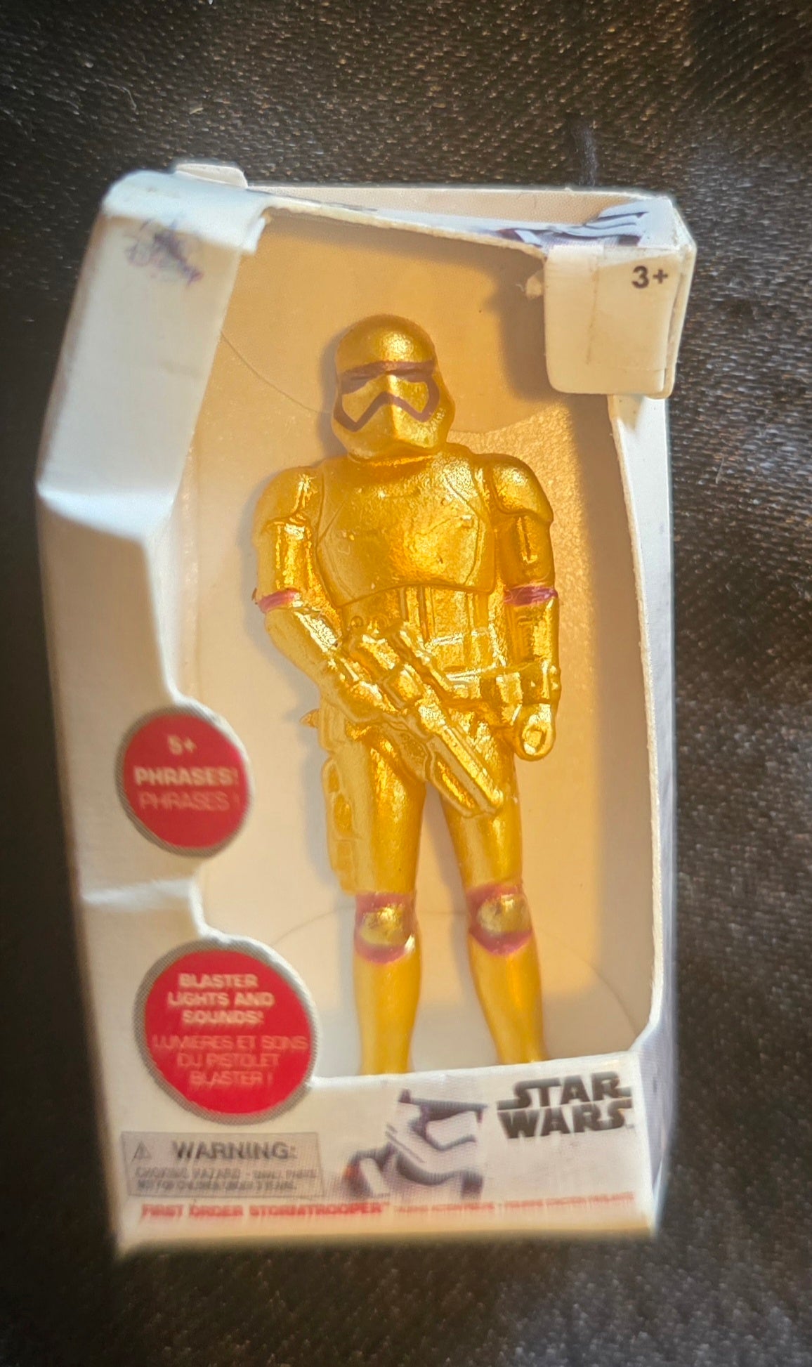 Storm trooper **ultra rare**gold  mini brand
