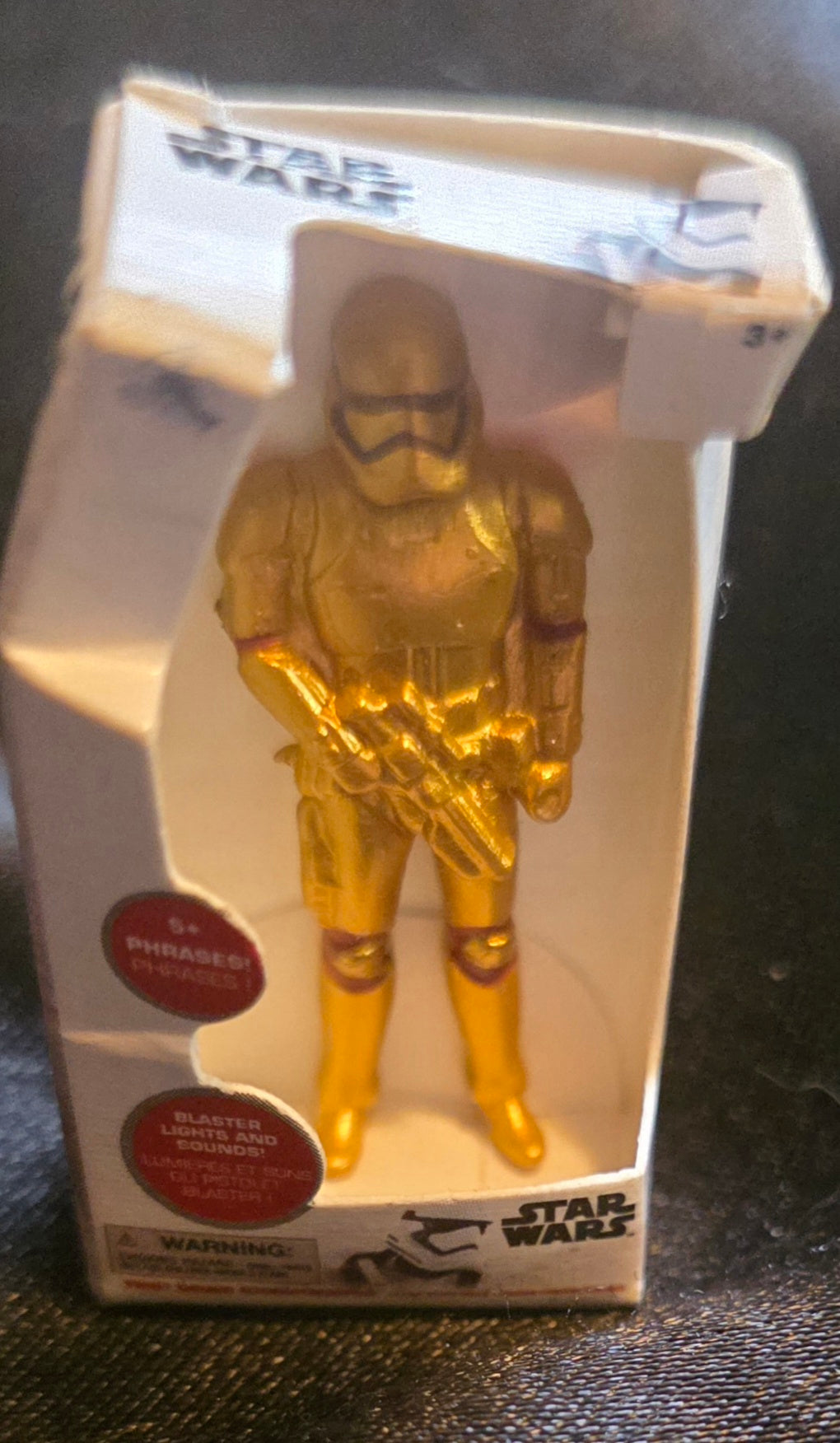 Storm trooper **ultra rare**gold  mini brand